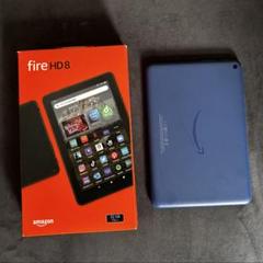 Fire HD 8 タブレット 8インチHD 第12世代　32GBブルーカバー付