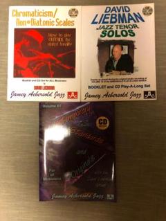 ３冊セット Jamey Aebersold Dave Liebman ジャズ楽譜