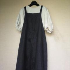 fog linen work マリアエプロンドレス ウールリネン