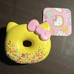 ハローキティ　スクイーズ　ストラップ　ショートケーキ　クレープ　レモン ハローキティ スクイーズ ストラップ ショートケーキ クレープ
