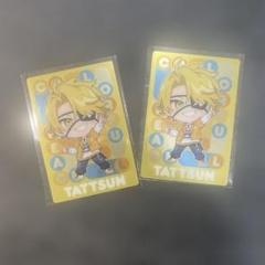 カラピチ　たっつん　ウエハースカード×2