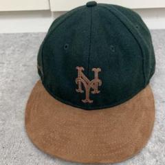 Aimé Leon Dore × New York Mets ウール×スエード NEW Aime Leon Dore ALD New Era Melton Wool Mets Hat Green