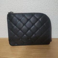 レザー　L字ファスナー　ハンドメイド