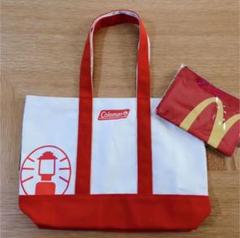 マクドナルド　福袋　コールマン　トートバッグ　スクエアポーチのサムネイル