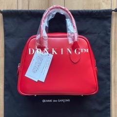 【完売必至】∞コムデギャルソン 青山限定 台形バッグミニサイズ エディターズOKINI】「コム デ ギャルソン」の台形バッグ