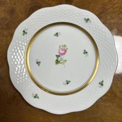 ヘレンド　ウィーン薔薇 150周年記念花柄プレート(2014) ヘレンド ウィーン薔薇 150周年記念花柄プレート(2014) - メルカリ