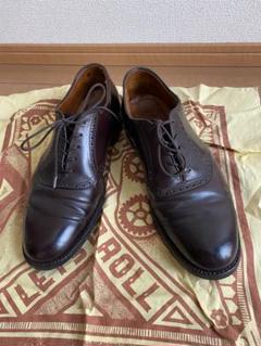 アレンエドモンズ コードヴァンバーガンディー サドルシューズ サイズ6-1/2E US6.5D Allen Edmonds Shelton サドルシューズ コードバン MADE