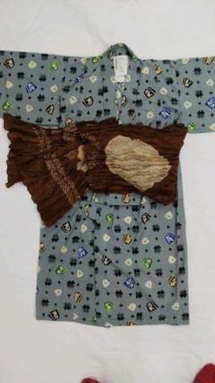 りゅう様 専用 浴衣 子ども用 男の子 120 金魚帯 セット