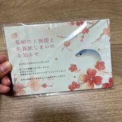 ⭐️年賀状じまい 10枚セット ヘビ 花 はがき