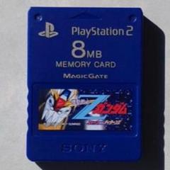 SONY純正 PS2メモリーカード 機動戦士Zガンダム エゥーゴVSティターンズ