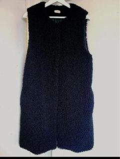 HOWDY 2way frill gilet フリルジレ howdy 2way frill gilet ハウディ フリルジレ ジレ 黒