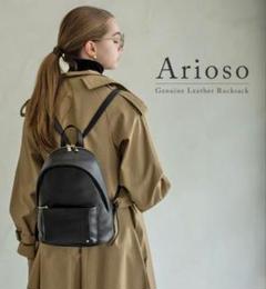 【極美品】HAYNI ヘイニ Arioso リュック 黒 ブラック 本革