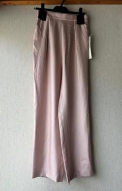 新品タグ付　STUNNING LURE　ウォッシャブルワイドパンツ　ピンク　S