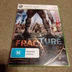 フラクチャー新品未使用品 Xbox 360 ソフト