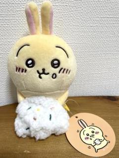 ちいかわ デスクトップから見守るひっかけぬいぐるみ おにぎり うさぎ ちいかわ デスクトップから見守るひっかけぬいぐるみ（おにぎり