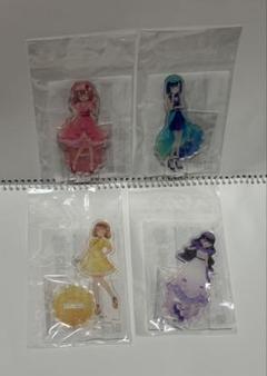 プリキュア20周年　全プリキュア展　ドレス　アクリルスタンド デリシャスパーティ