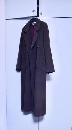 【used】オーバーチェスターコート ロングコート カシミア ウール