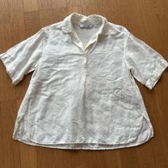 ユニクロ　JWアンダーソン　リネンブレンドプルオーバーシャツ