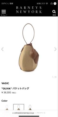 極美品 VASIC ヴァジック バスケットミニ かごバッグ ラフィア