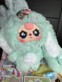 babythree MIA うさぎ ぬいぐるみ 大人気 BabyThree ベイビースリー 立ち耳 うさぎ 黒 ぬいぐるみ