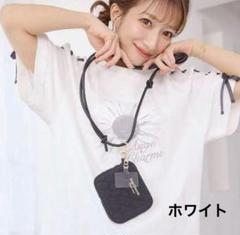 Ange Charme公式♥アンジュシャルム スマホショルダー アンジュシャルム Ange Charme パールチェーン スマホショルダー