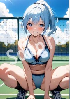 1点物 JK アニメ ファンアート A4 ポスター イラスト ★00028722