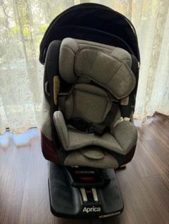Aprica チャイルドシート グレー・バーガンディ