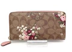 COACH 限定花柄 長財布 新品未使用 コーチ coach 財布 長財布 新品未使用 ホワイト 花柄 可愛い