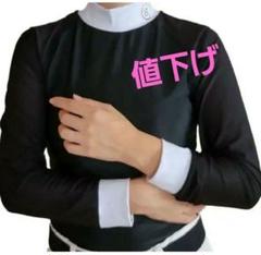 LA RUE　 長袖テクニカルショーシャツ　L　乗馬ウェア　乗馬用品　馬術 ys-acoshop_0408mpolt11