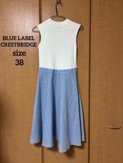 【美品】ブルーレーベルクレストブリッジ　カットソーワンピース