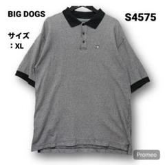 【即購入OK】BIG DOGS 半袖ポロシャツ サイズXL ブラック