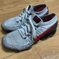 NIKE ヴェイパーマックス フライニット 初代 赤 白 25.5 7ハーフ