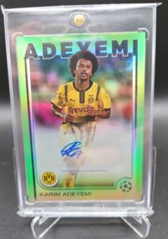 カリム　アデイェミ　サイン　adeyemi ドルトムント　75シリ Karim Adeyemi アデイェミ サイン 199シリ - メルカリ