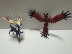 ポケモン イベルタル＆ゼルネアス フィギュアセット 足可動 TOMY製 大型レア ポケモン イベルタル＆ゼルネアス フィギュアセット 足可動 TOMY