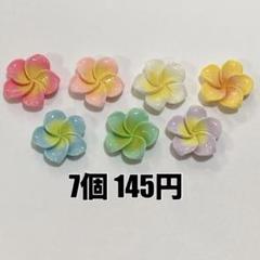 1セット◉ プルメリア ハイビスカス 花 ネイル デコパーツ ホイップ ぬいスト