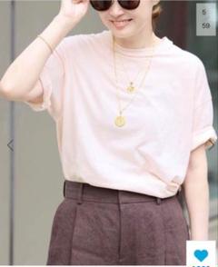【Deuxieme Classe】Garment Dye Tシャツ ピンクのサムネイル