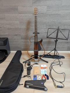 YAMAHA SLG200S TBS　サイレントギター　ACアダプター　ケース付 楽天市場】YAMAHA SLG200S TBS (タバコブラウンサンバースト