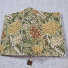 夏SALE◇ブックカバー文庫本サイズ◇ウィリアム・モリス クレイ