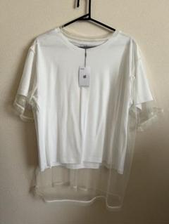 ホワイト シースルー袖＋ Tシャツセット新品未使用タグ付き