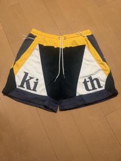 KITH メッシュショートパンツ S 黒/白/黄色 KITH メッシュショートパンツ S 黒/白/黄色 - メルカリ