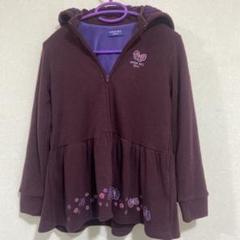 アナスイミニANNA SUI MINI★紺ウールコート、140センチ、美品 ANNA SUI mini 2023 OUTER COLLECTION