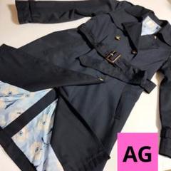 AG・エイジーバイアクアガール★レディーストレンチコート・ロング・ミドル・М