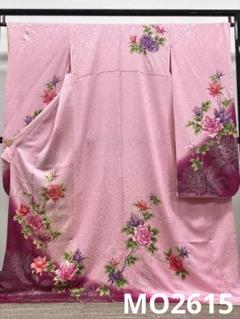 振袖 豪華 銀彩 紋意匠 薔薇 身丈174cm