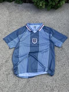 【レア】90s イングランド代表 ユニフォーム ユーロ96 アウェー／半袖 M レア】90s イングランド代表 ユニフォーム ユーロ96 アウェー