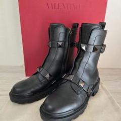ヴァレンティノ VALENTINO スタッズエンジニアブーツ