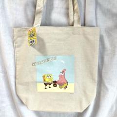 【新品/未使用/タグ付き】スポンジ・ボブ トートバッグ スポンジボブ　パトリックのサムネイル