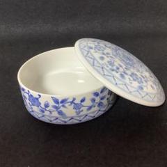 昭和レトロ 蓋付き 小鉢 小物入れ 梅干し入れ 漬物入れ 陶器