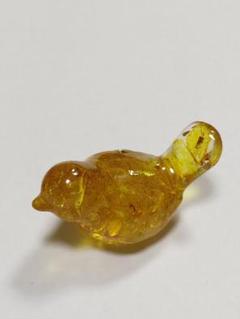 鳥　シトリン　置物