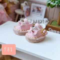 ドールシューズ リボン No.783 ピンク イーマリー　リカちゃん　ブライス