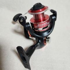 スピニングリール RC-red グラファイト メタルハンドル RC5000 スピニングリール 折りたたみハンドル リール RC3000 釣り